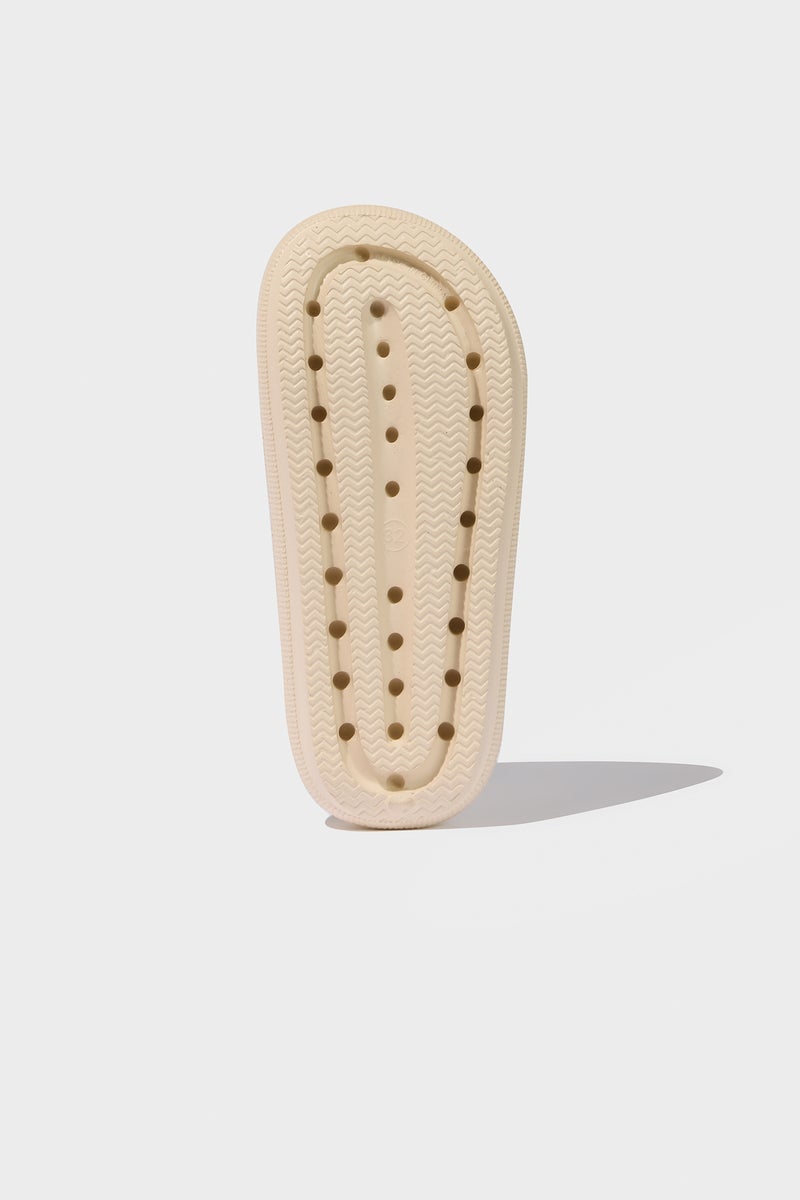 DeFacto Beige Boy Boy High Sole Double Band Eva Slippers Casual - Image 4